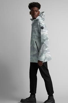 Chamarras Canada Goose Hombre Mexico - Wascana Chubasquero Black Label Multicolor HV8703465